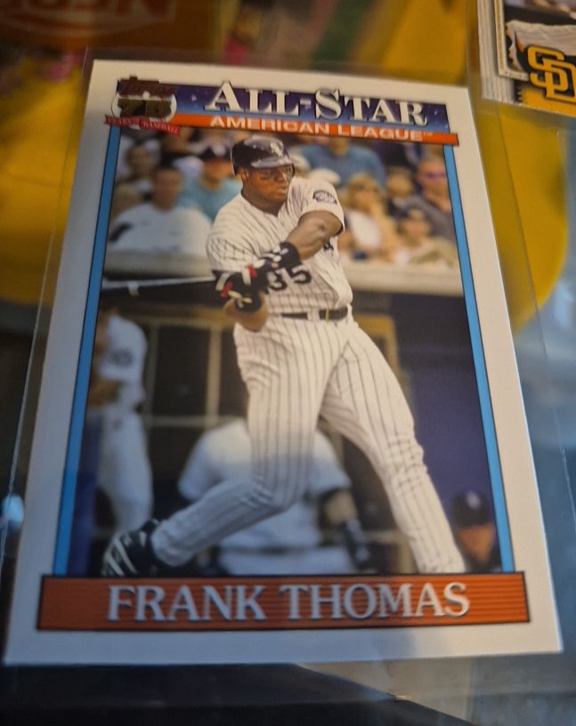 1991 Topps All-Star #91AS-33 Frank Thomas — front