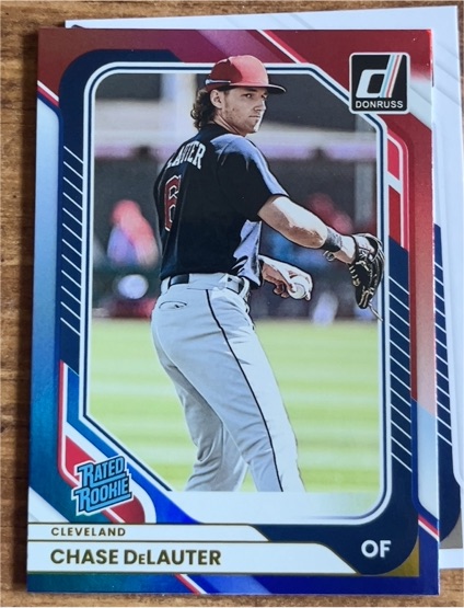 2026 Donruss #3 Chase DeLauter — front