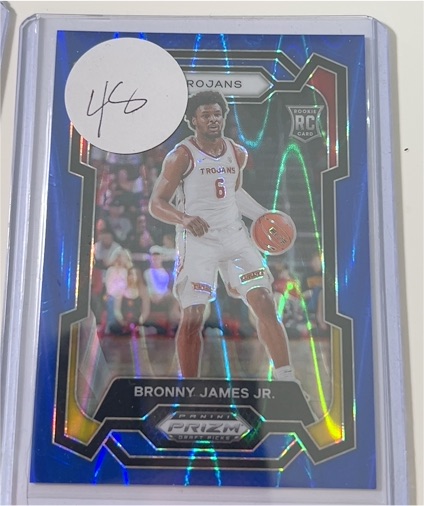 2024 Panini Prizm Draft Picks #86 Bronny James Jr. — front