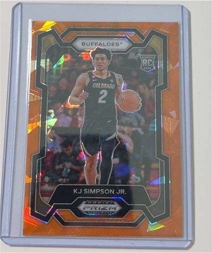 2024 Panini Prizm Draft Picks #93 KJ Simpson Jr. — front