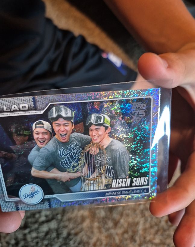 2026 Topps Series 2 #642 Risen Sons Shohei Ohtani Yamamoto Sasaki — front