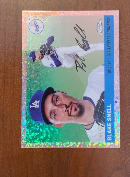2025 Topps Chrome Platinum #33 Blake Snell — front