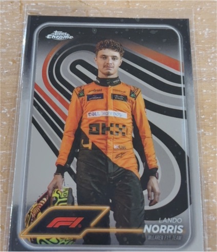 2024 Topps Chrome Formula 1 #7 Lando Norris — front