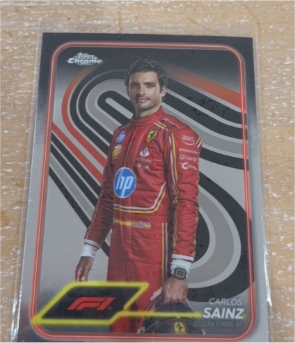 2024 Topps Chrome Formula 1 #4 Carlos Sainz — front