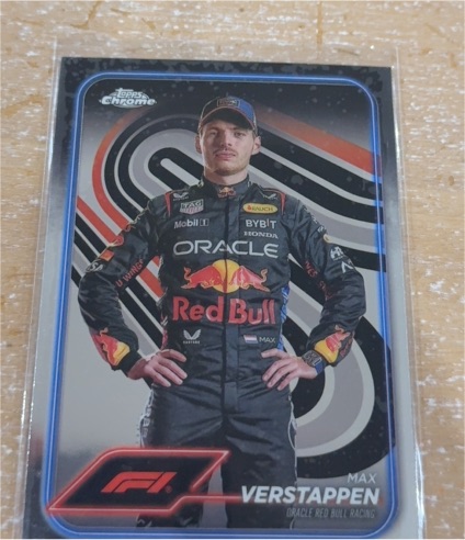 2024 Topps Chrome Formula 1 #1 Max Verstappen — front