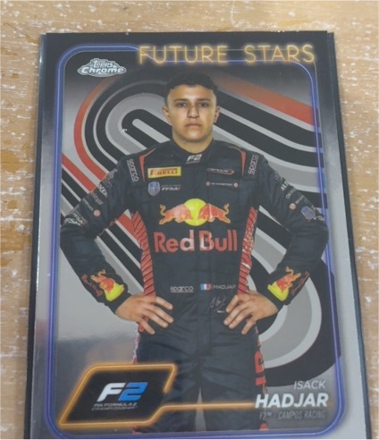 2024 Topps Chrome Formula 1 #41 Isack Hadjar — front