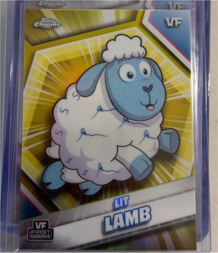 2026 Topps Chrome VeeFriends #114 Lit Lamb — front