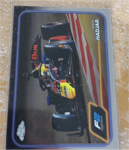 2024 Topps Chrome Formula 1 #113 Isack Hadjar — front