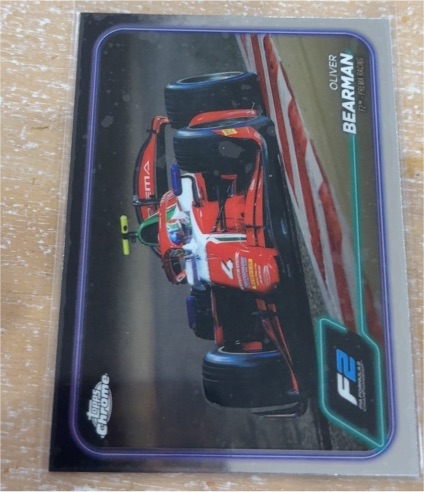 2024 Topps Chrome Formula 1 #93 Oliver Bearman — front