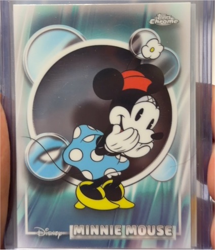 2026 Topps Chrome Disney Minnie Mouse #51 — front