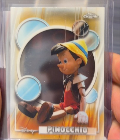 2026 Topps Chrome Disney #95 Pinocchio — front