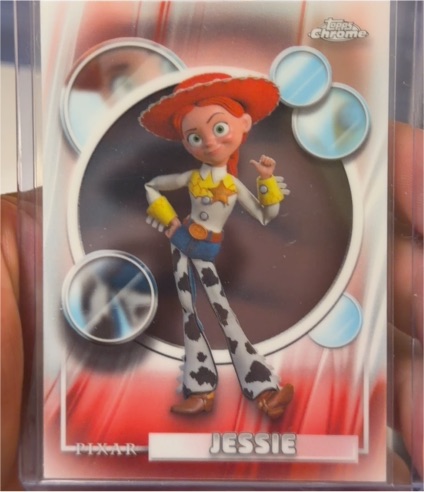 2026 Topps Chrome Disney #195 Jessie — front