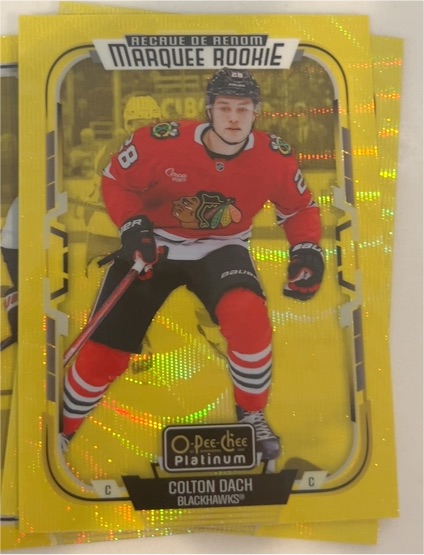2025-26 O-Pee-Chee Platinum #220 Colton Dach — front