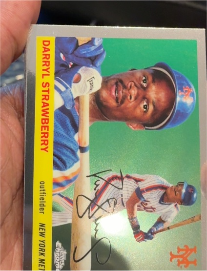 2025 Topps Chrome Platinum #420 Darryl Strawberry — front