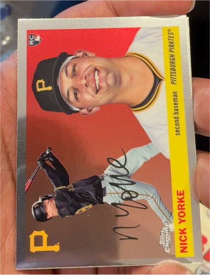 2025 Topps Chrome Platinum #284 Nick Yorke — front