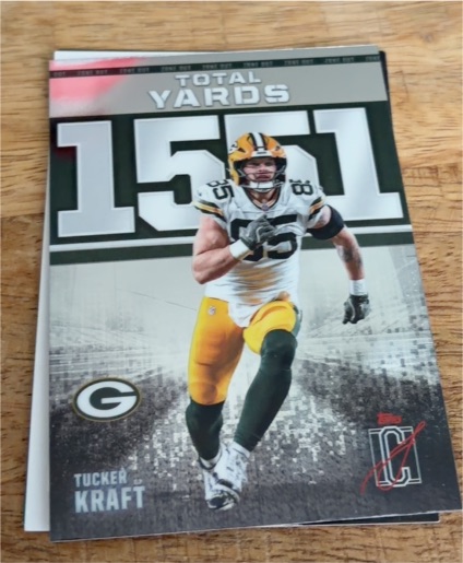 2025 Topps Signature Class #ZO-25 Tucker Kraft Zone Out — front
