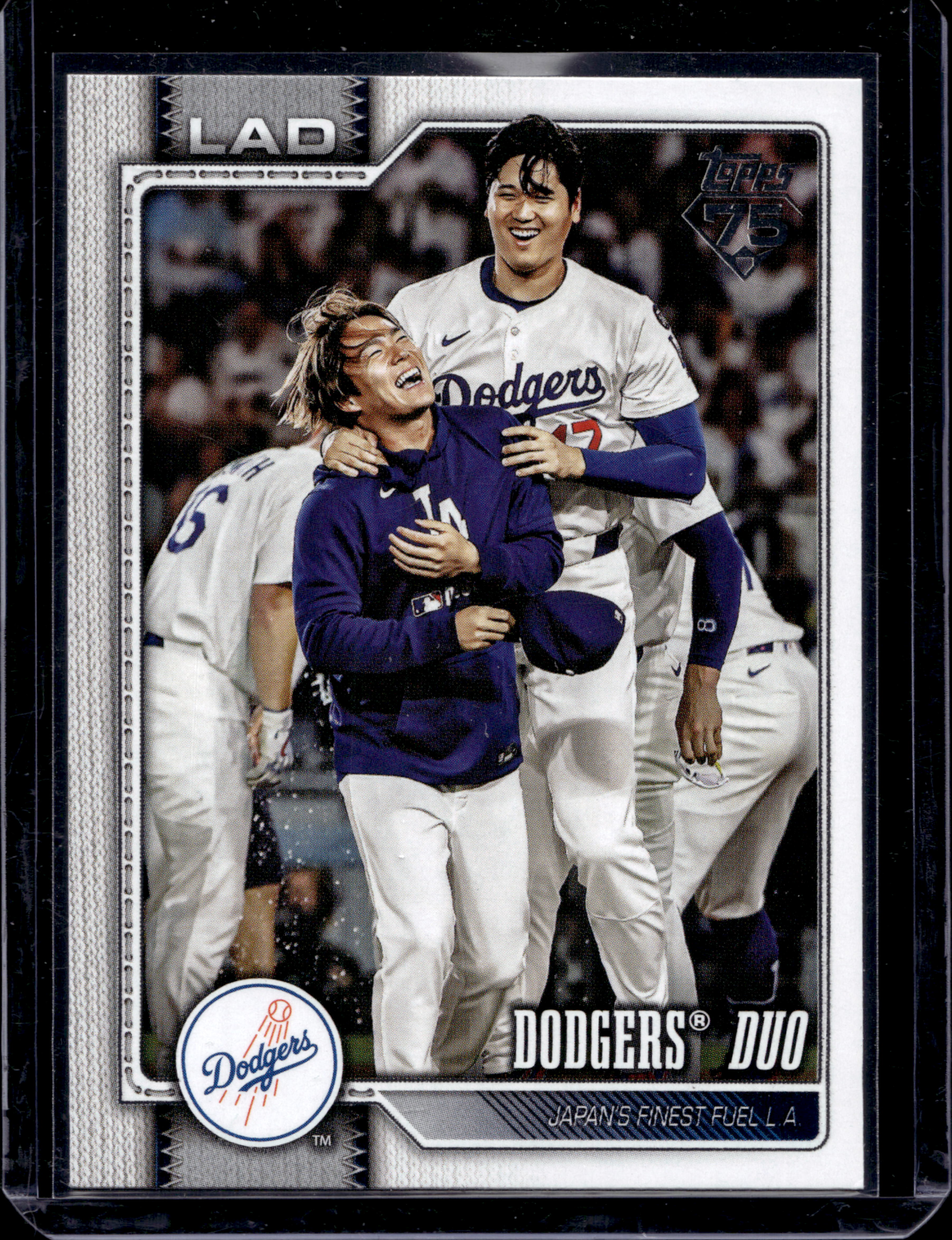 2026 Topps #265 Dodgers Duo — front