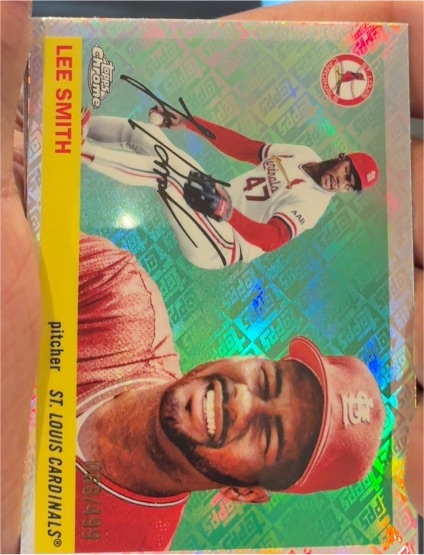 2025 Topps Chrome Platinum #333 Lee Smith — front