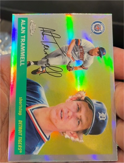 2025 Topps Chrome Platinum #460 Alan Trammell — front