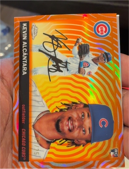 2025 Topps Chrome Platinum #287 Kevin Alcantara — front