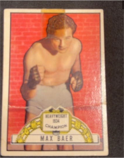 1951 Topps Ringside #11 Max Baer — front