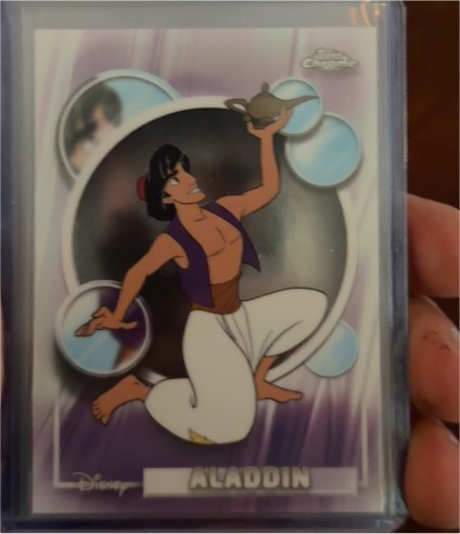2026 Topps Chrome Disney Aladdin #81 — front