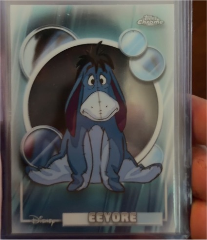 2026 Topps Chrome Disney #102 Eeyore — front