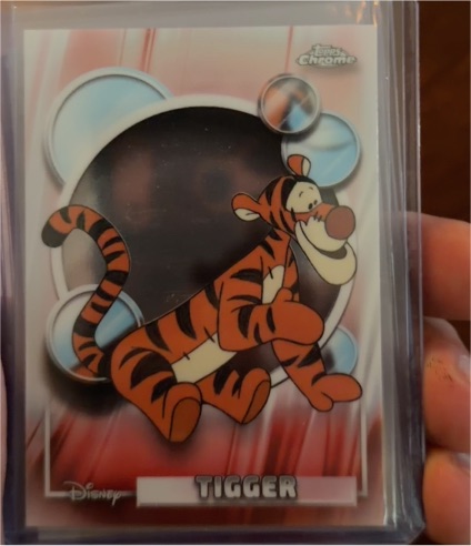 2026 Topps Chrome Disney #101 Tigger — front