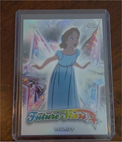 2026 Topps Chrome Disney Future Stars #FS-9 Wendy — front