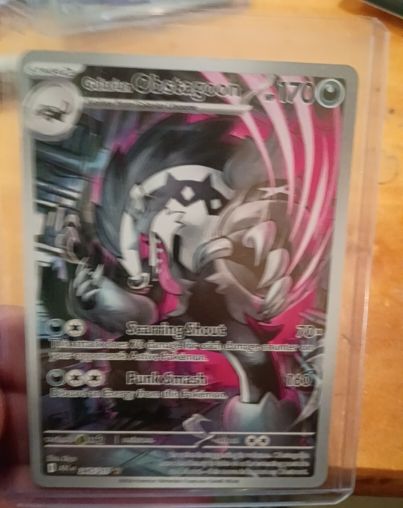 2026 Pokémon TCG Ascended Heroes #245 Galarian Obstagoon Illustration Rare — front