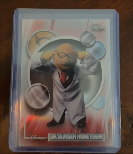 2026 Topps Chrome Disney #58 Dr. Bunsen Honeydew — front