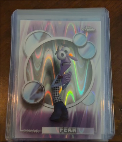2026 Topps Chrome Disney Pixar #174 Fear — front
