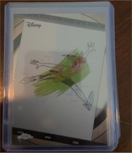 2026 Topps Disney Chrome #I&P-9 Peter Pan Ink & Paint — front