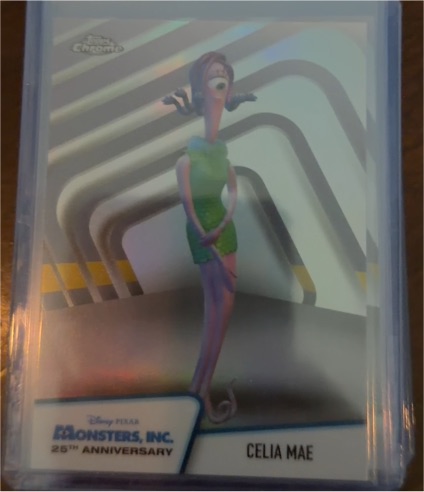 2026 Topps Chrome Disney #MI-6 Celia Mae Monsters Inc. 25th Anniversary — front