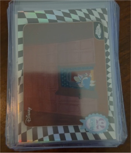 2026 Topps Chrome Disney #AW-1 Concept Art #1 Alice In Wonderland 75th — front