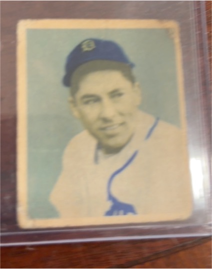 1949 Bowman #28 Don Kolloway — front