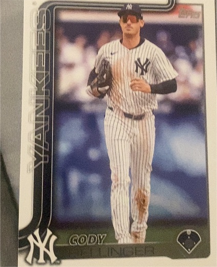 2025 Topps Update Series #US50 Cody Bellinger — front