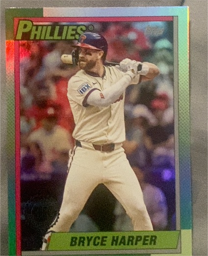 2025 Topps Update #U90-15 Bryce Harper — front