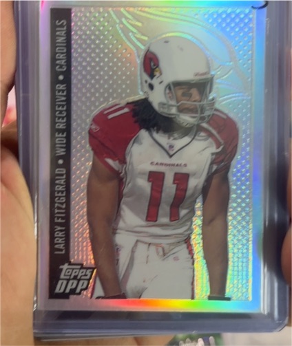 2006 Topps Draft Picks and Prospects #12 Larry Fitzgerald — front