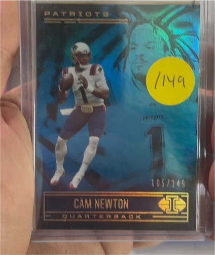 2021 Panini Illusions #54 Cam Newton — front