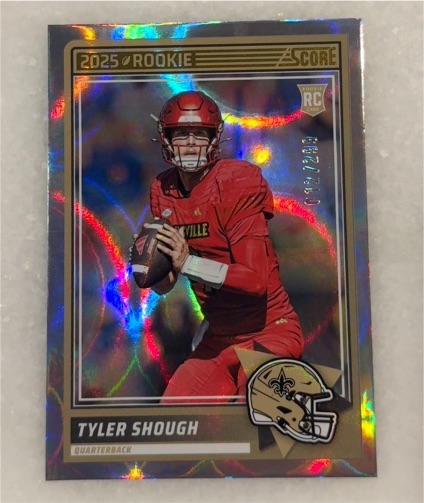 2025 Panini Score Rookies #71 Tyler Shough — front
