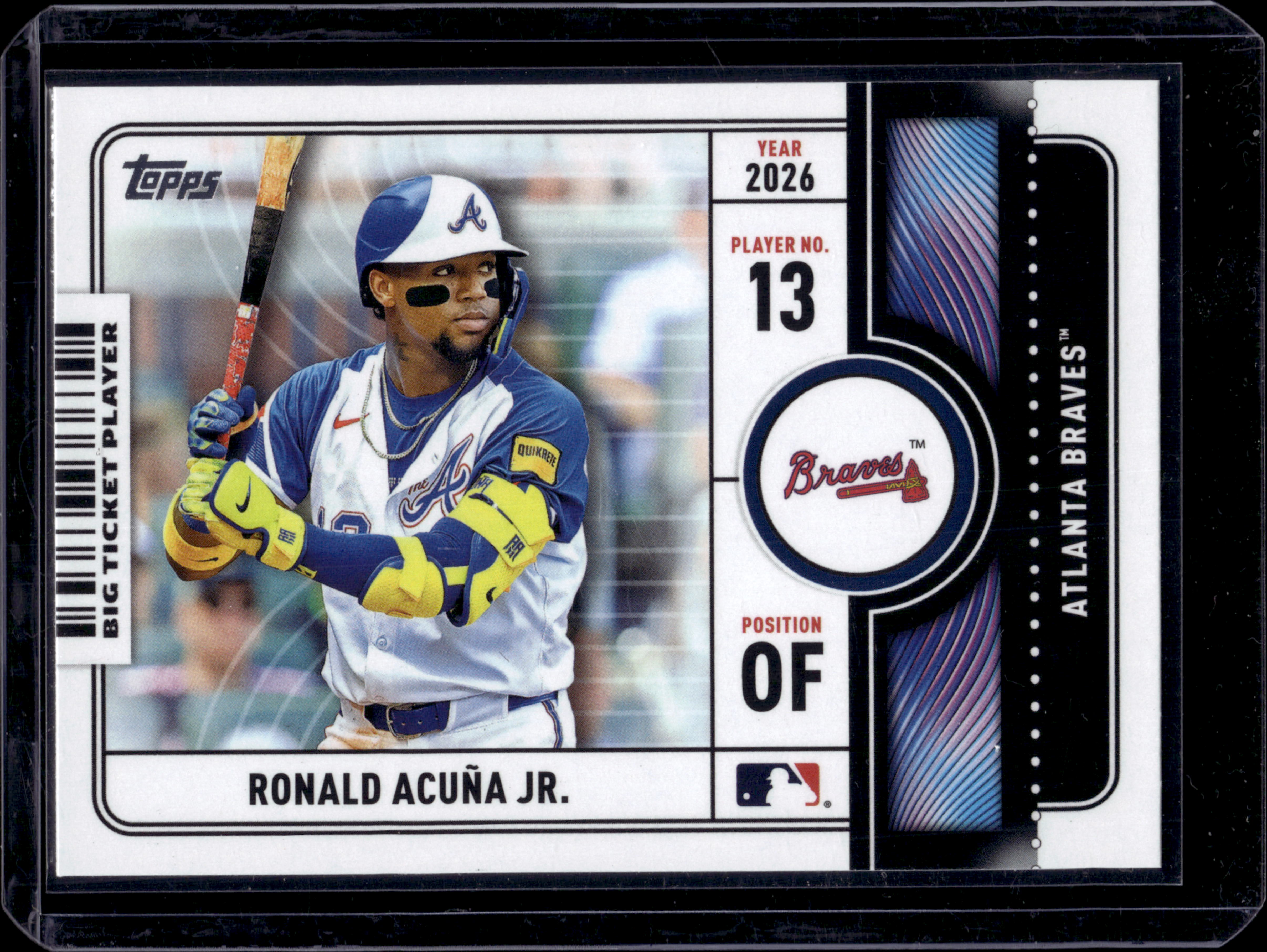 2026 Topps Big Ticket Players #BTP-7 Ronald Acuña Jr. — front