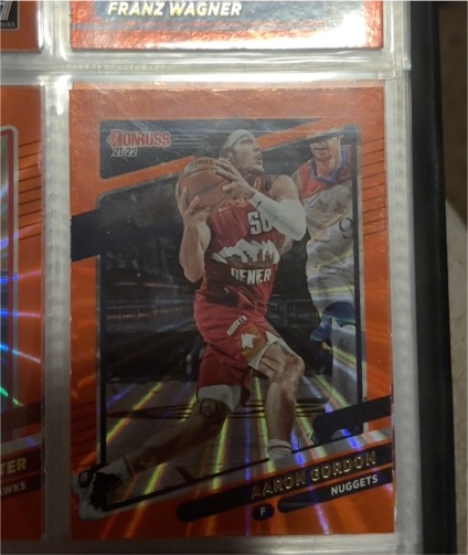 2021-22 Donruss #21/22 Aaron Gordon — front