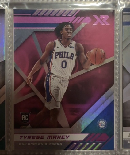 2020-21 Panini Chronicles XR #271 Tyrese Maxey — front