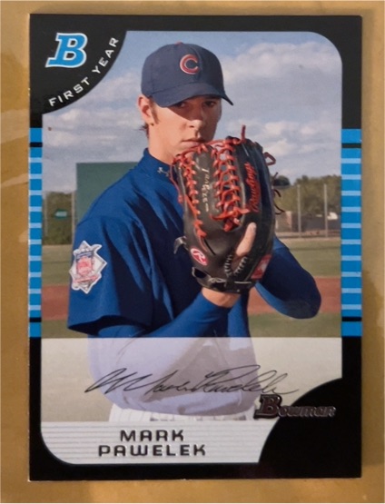 2005 Bowman Draft Picks & Prospects #BDP101 Mark Pawelek — front