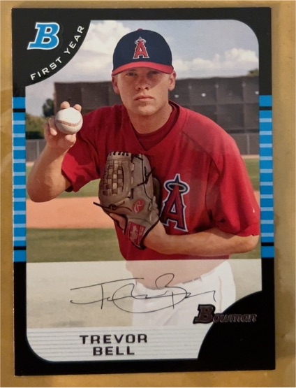 2005 Bowman Draft Picks & Prospects #BDP114 Trevor Bell — front