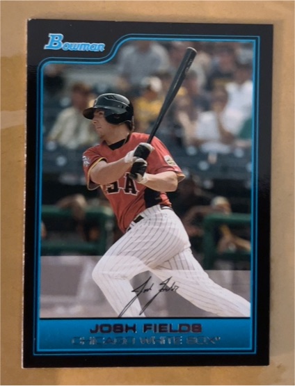 2006 Bowman Draft Picks & Prospects Futures Game #FG12 Josh Fields — front