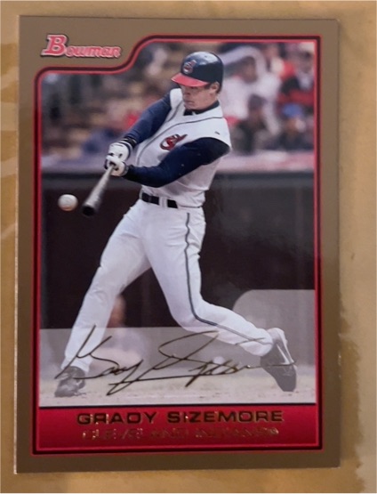 2006 Bowman #52 Grady Sizemore — front
