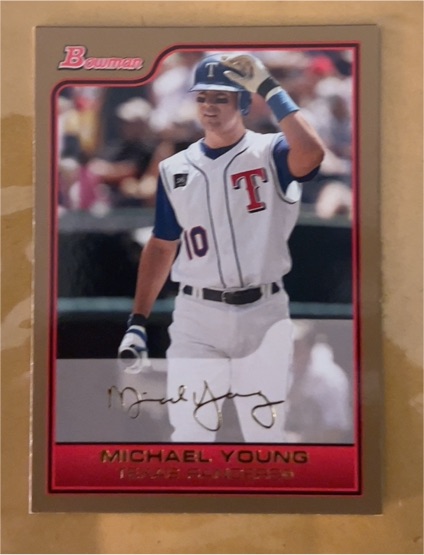 2006 Bowman #59 Michael Young — front