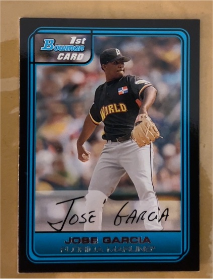 2006 Bowman Draft Picks & Prospects #FG45 Jose Garcia — front